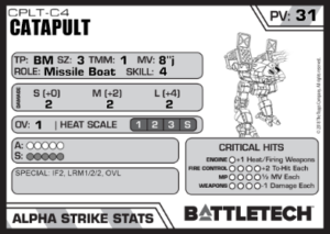 Catapult. Beispiel einer Einheit für die Strategie Langstrecken-Beschuss