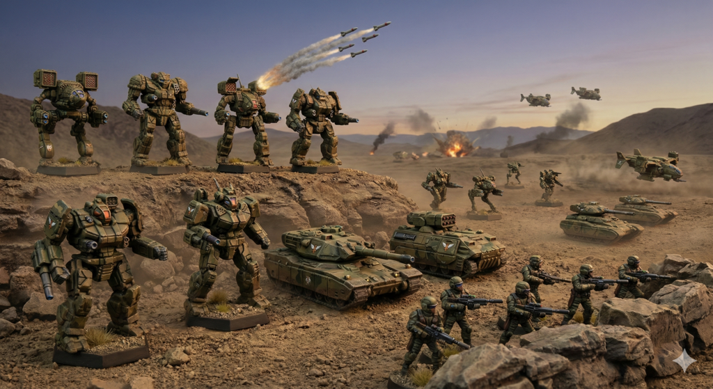 Force building Söldner