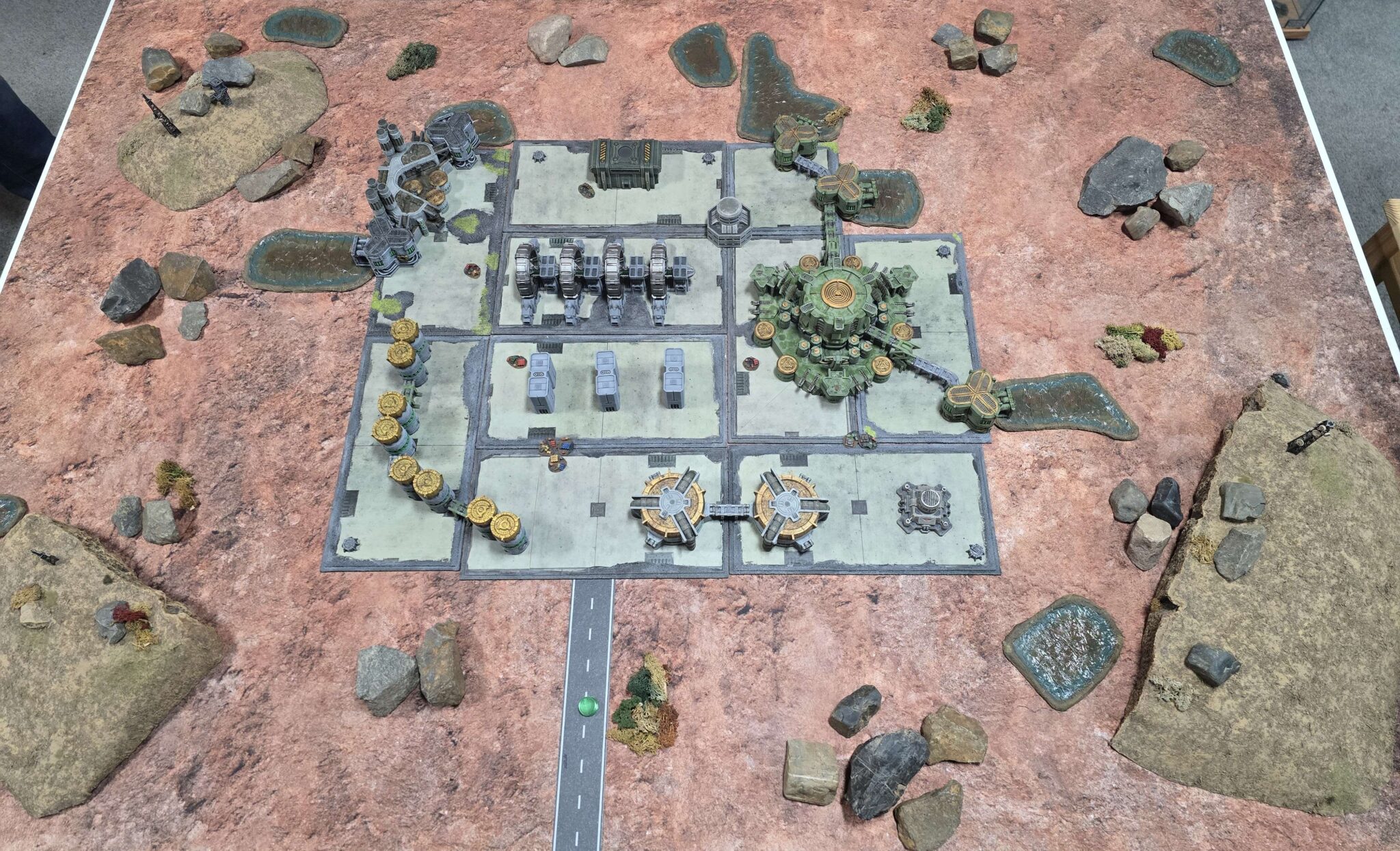 Tactical analysis: Operational area 