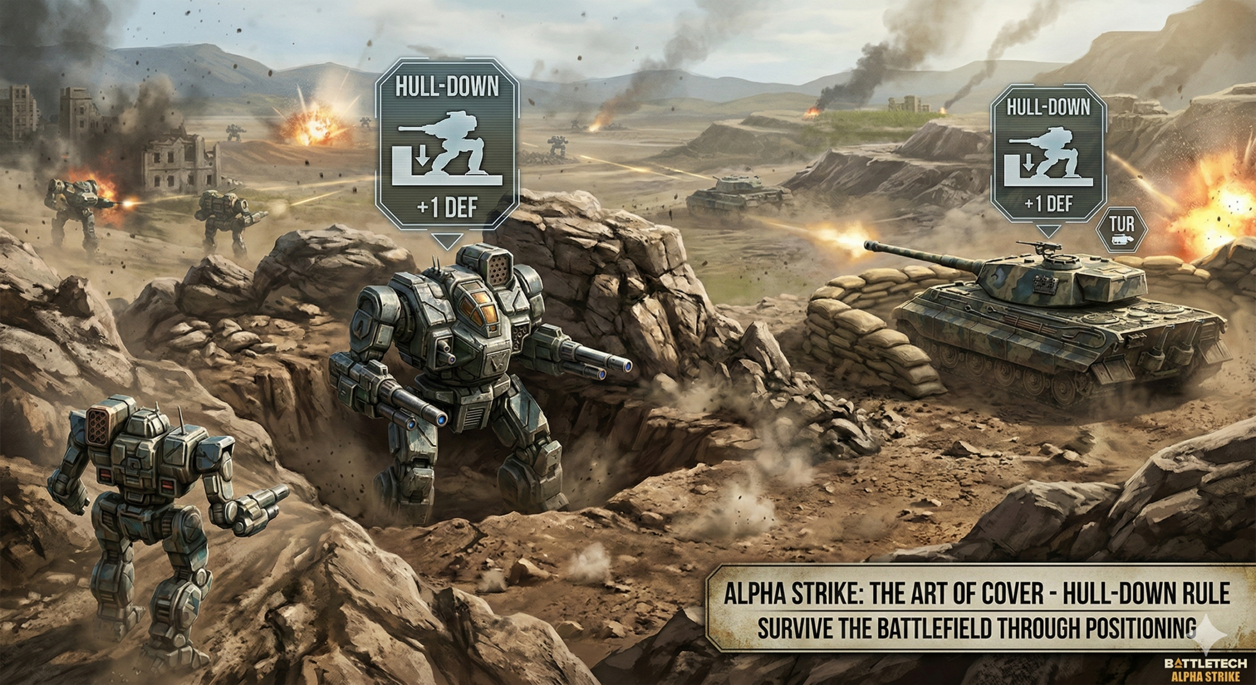 Hull Down in BattleTech Alpha Strike
