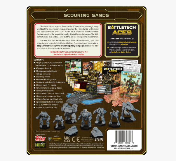 BattleTech Aces Scouring Sands