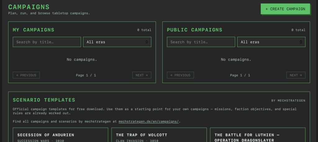 CAMPAIGNS Module